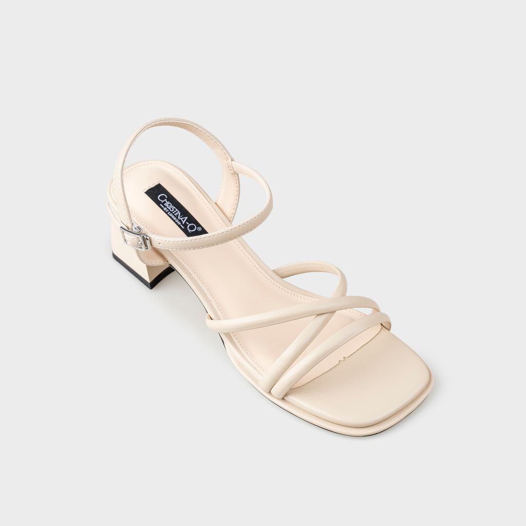 Giày Sandals Nữ Gót Trụ CHRISTINA-Q XDN392G