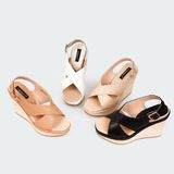 Giày sandals nữ đế xuồng ChristinA-Q XDX137