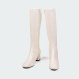 Giày boots nữ mũi vuông ChristinA-Q BOV010D