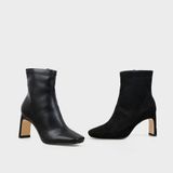 Giày boots nữ mũi vuông ChristinA-Q BOV012D
