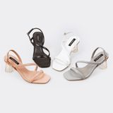 Giày sandals nữ gót crystal ChristinA-Q XDN324