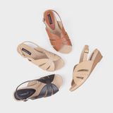 Giày sandals nữ đế xuồng ChristinA-Q XDX139