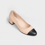 Giày Nữ Cao Gót Bít Mũi Tròn CHRISTINA-Q GBT102F
