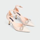 Giày Nữ Cao Gót Bít Mũi Nhọn CHRISTINA-Q GBN382F
