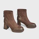 Giày Boots Nữ Mũi Vuông CHRISTINA-Q BOV015F