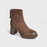 Giày Boots Nữ Mũi Vuông CHRISTINA-Q BOV015F