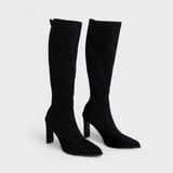 Giày Boots Nữ Cao Cổ Mũi Nhọn CHRISTINA-Q BON005F