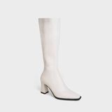 Giày Boots Nữ Cao Cổ Mũi Vuông CHRISTINA-Q BOV017F
