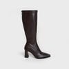 Giày Boots Nữ Cao Cổ Mũi Vuông CHRISTINA-Q BOV017F