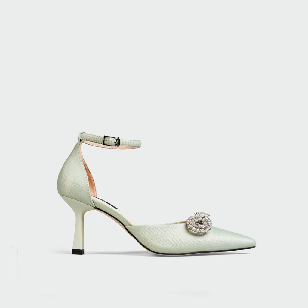 Giày Nữ Cao Gót Bít Mũi Nhọn CHRISTINA-Q GBN382F