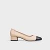 Giày Nữ Cao Gót Bít Mũi Tròn CHRISTINA-Q GBT102F