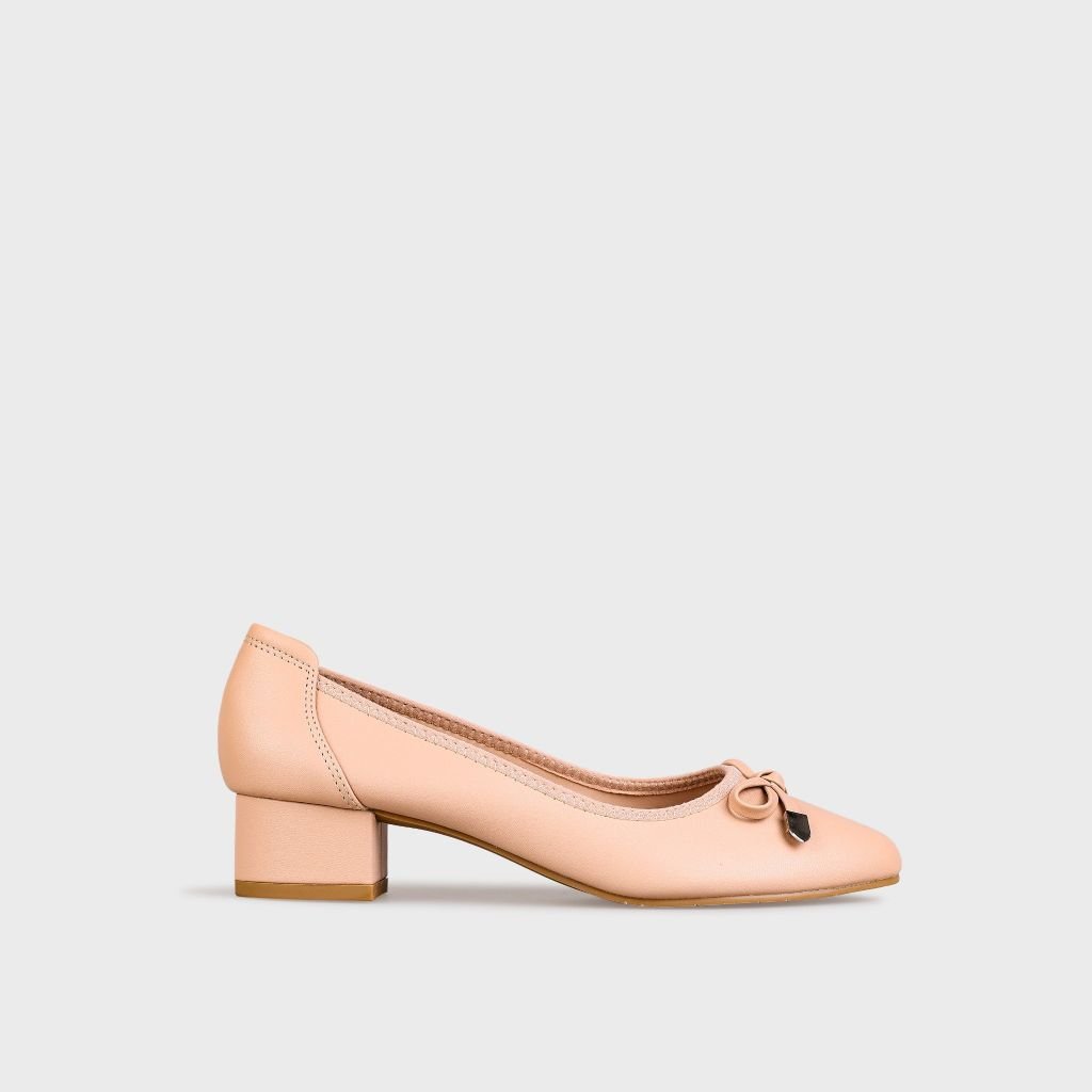Giày Nữ Cao Gót Bít Mũi Tròn CHRISTINA-Q GBT101F