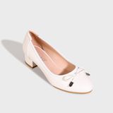 Giày Nữ Cao Gót Bít Mũi Tròn CHRISTINA-Q GBT101F
