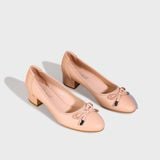 Giày Nữ Cao Gót Bít Mũi Tròn CHRISTINA-Q GBT101F
