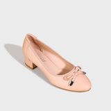 Giày Nữ Cao Gót Bít Mũi Tròn CHRISTINA-Q GBT101F