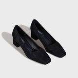 Giày Nữ Cao Gót Bít Mũi Vuông CHRISTINA-Q GBV136F