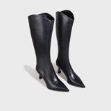 Giày Boots Nữ Cao Cổ Mũi Nhọn CHRISTINA-Q BON006F