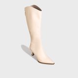 Giày Boots Nữ Cao Cổ Mũi Nhọn CHRISTINA-Q BON006F