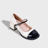 Giày Nữ Cao Gót Bít Mũi Tròn CHRISTINA-Q GBT100F