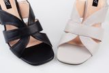 Giày sandals nữ gót trụ ChristinA-Q XDN260