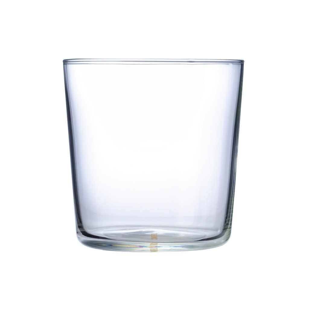 URBAN GLASS - 330ML TUMBLER (CLEAR/BLACK)