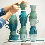 Tulip 80ml Espresso Cup & Saucer