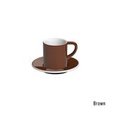 Bond 80ml Espresso Cup & Saucer