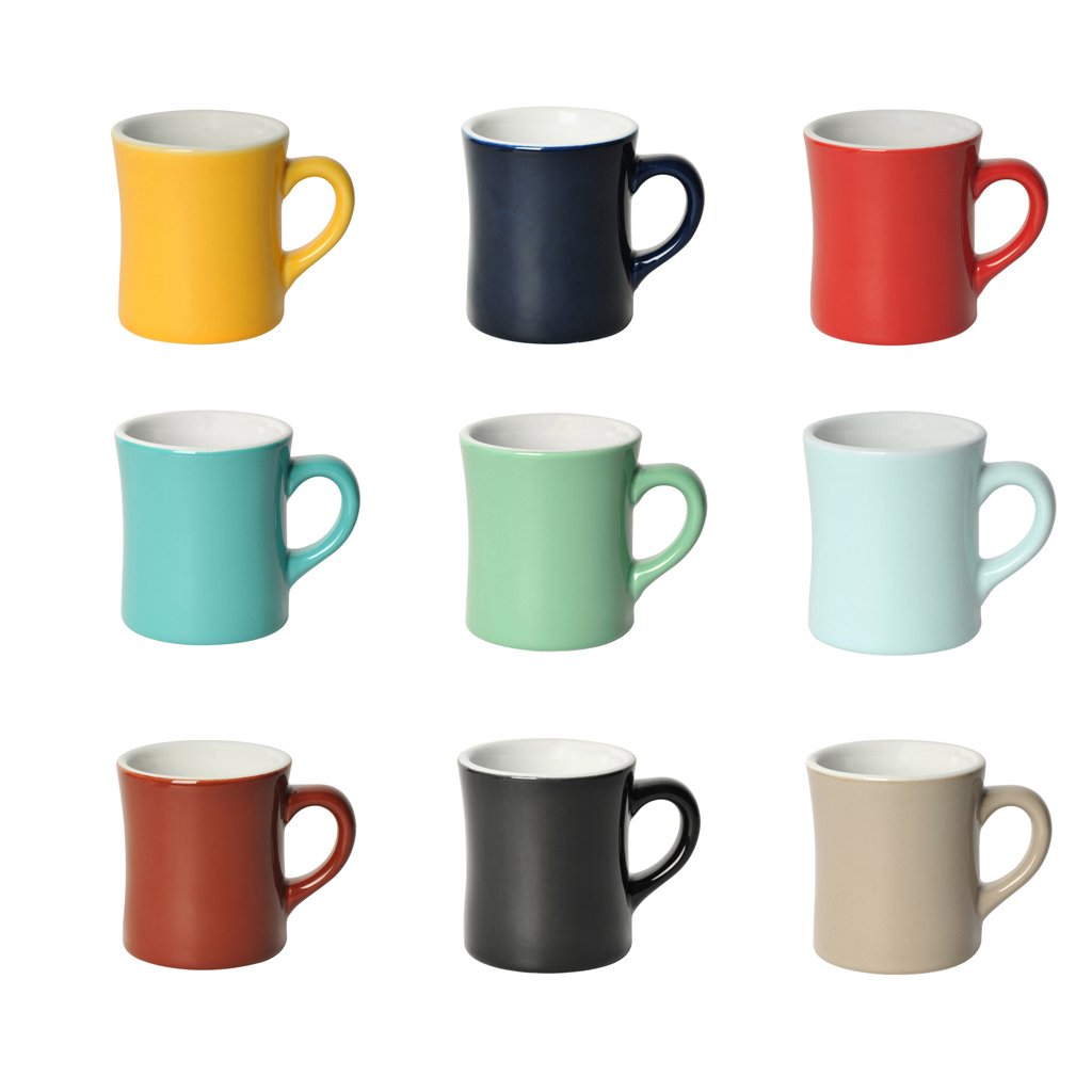 Ly cốc sứ 250ml Starsky Mug - dòng màu cơ bản