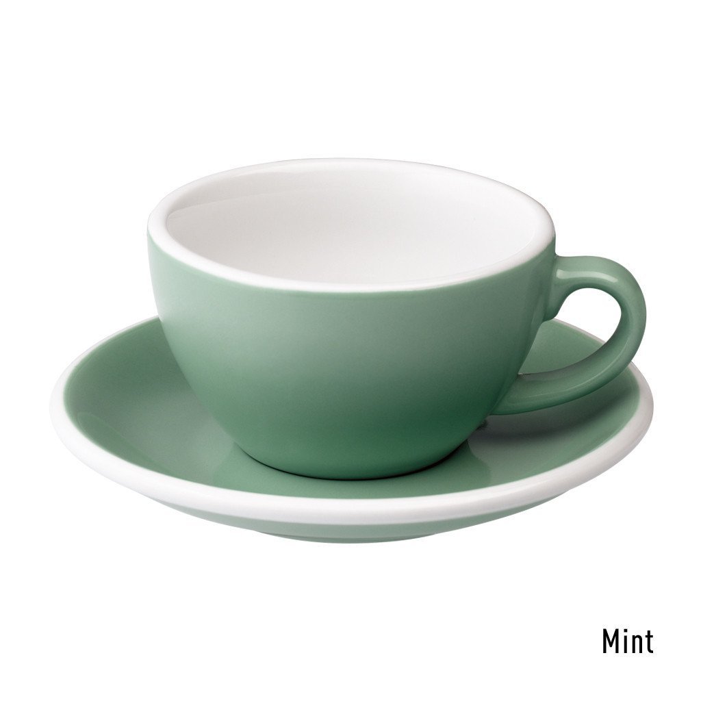 Egg 200ml Cappuccino Cup & Saucer