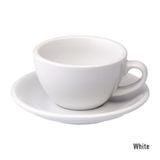 Egg 200ml Cappuccino Cup & Saucer