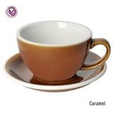 Egg 300ml Café Latte Cup & Saucer (3 Potters)