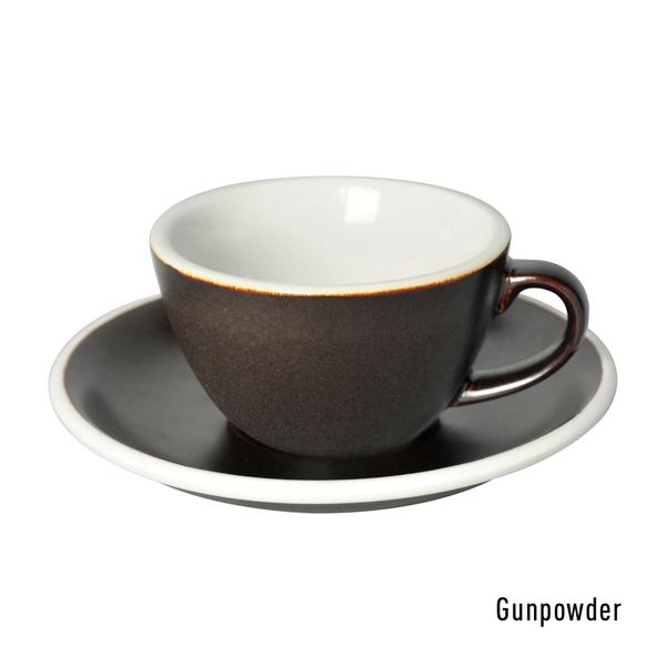 Egg 150ml Flat White Cup & Saucer (3 Potters)