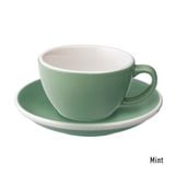 Egg 150ml Flat White Cup & Saucer