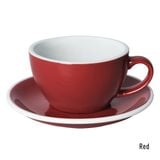 Egg 250ml Cappuccino Cup & Saucer