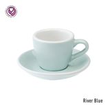 Egg 80ml Espresso Cup & Saucer