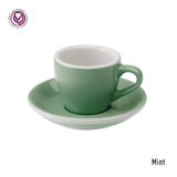 Egg 80ml Espresso Cup & Saucer