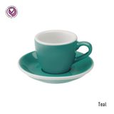 Egg 80ml Espresso Cup & Saucer