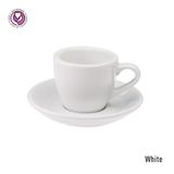 Egg 80ml Espresso Cup & Saucer