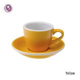 Egg 80ml Espresso Cup & Saucer