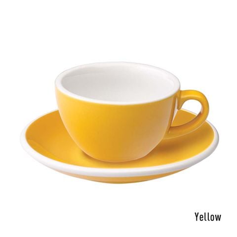 Egg 150ml Flat White Cup & Saucer