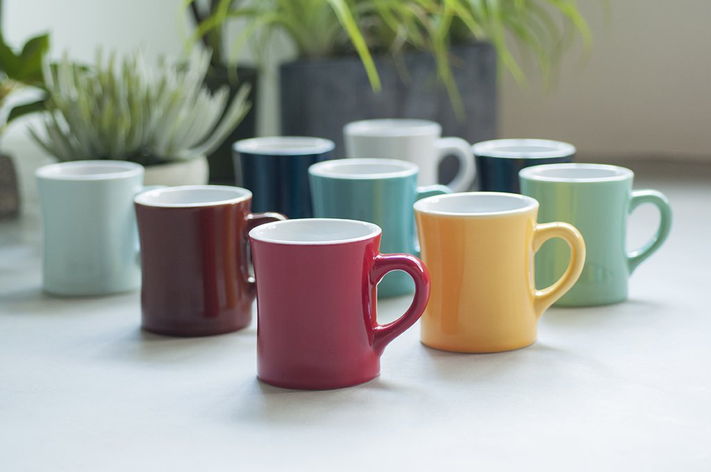 Ly cốc sứ 250ml Starsky Mug - dòng màu cơ bản