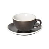 Egg 200ml Cappuccino Cup & Saucer (Potters Colors)