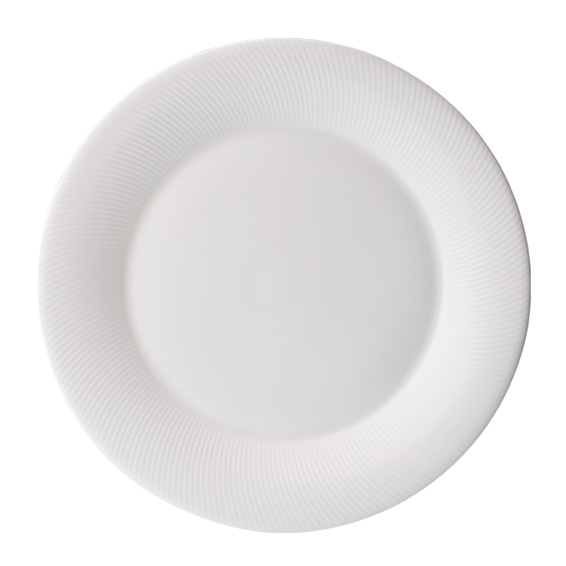 FLUTE - 27.5CM DINNER PLATE (WHITE)