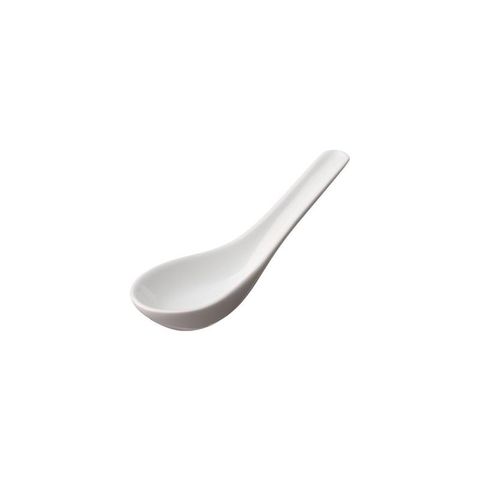 FLUTE - 13.5CM SOUP SPOON (WHITE)