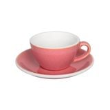 Egg 150ml Flat White Cup & Saucer (Potters Colors)