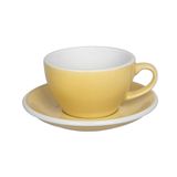 Egg 250ml Cappuccino Cup & Saucer (Potters Colors)