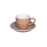 Egg 80ml Espresso Cup & Saucer (Potters Colors)