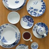 WILLOW LOVE STORY - 15CM SIDE PLATE (BLUE)