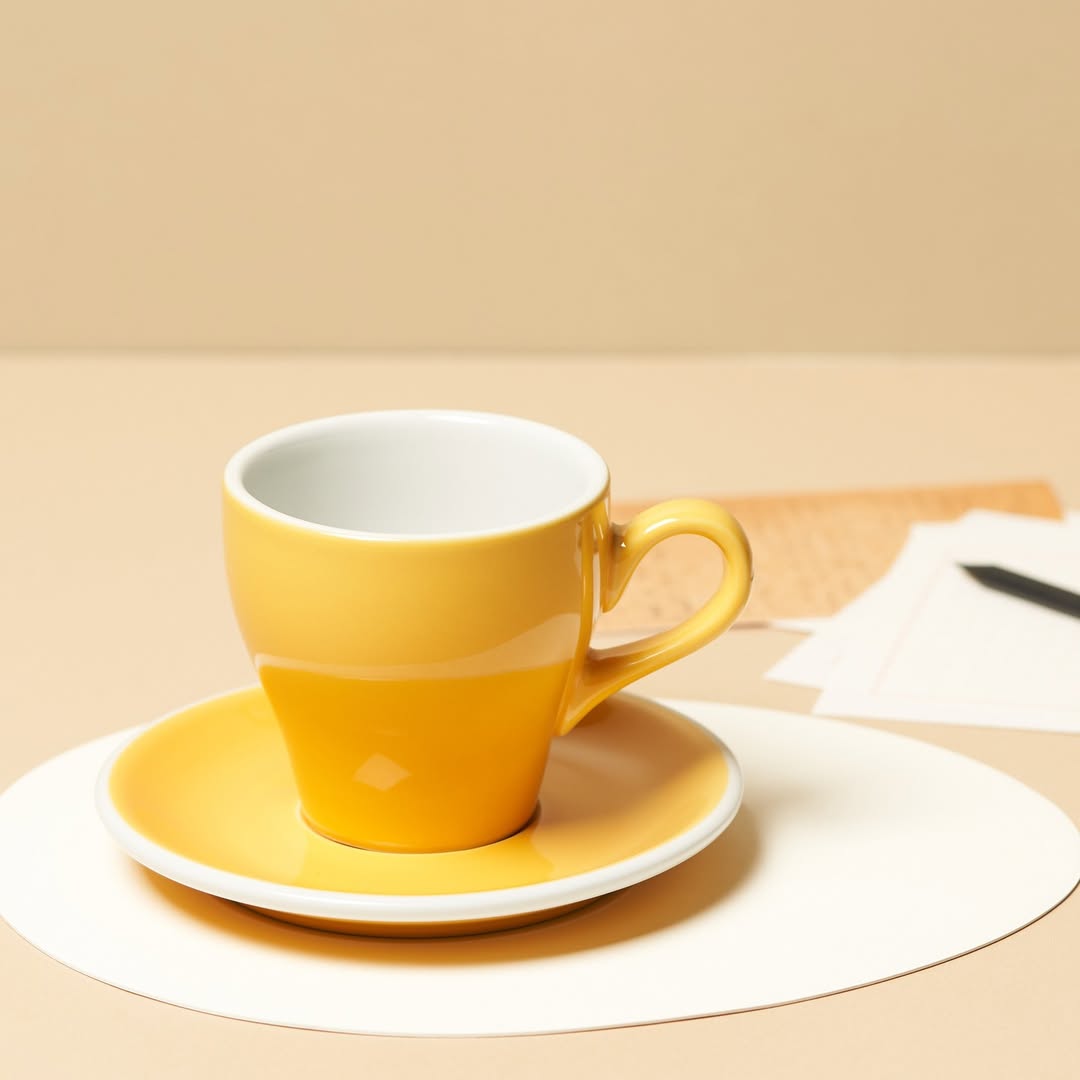 Tulip 280ml Café Latte Cup & Saucer