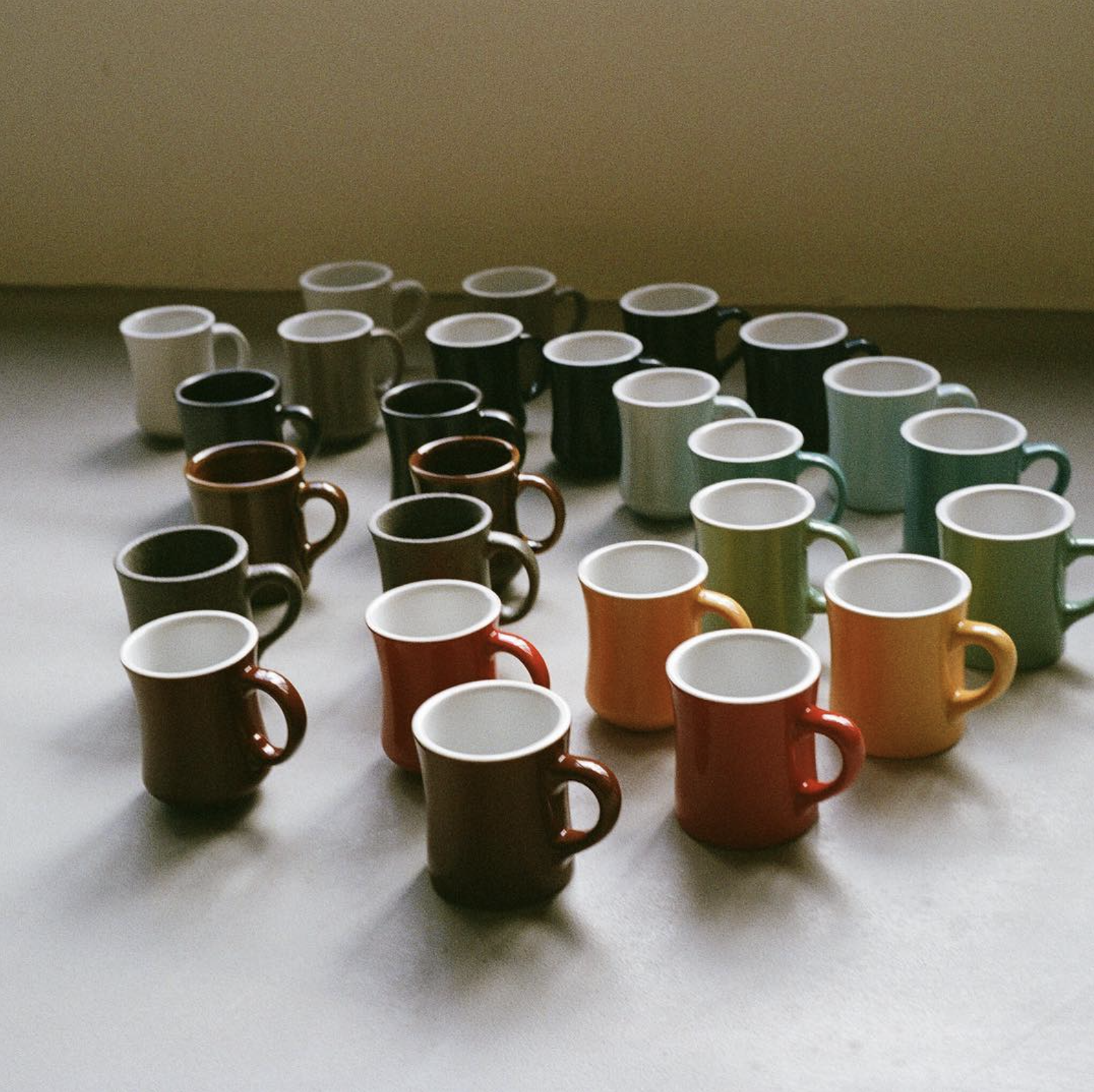 Ly cốc sứ 250ml Starsky Mug - dòng màu cơ bản